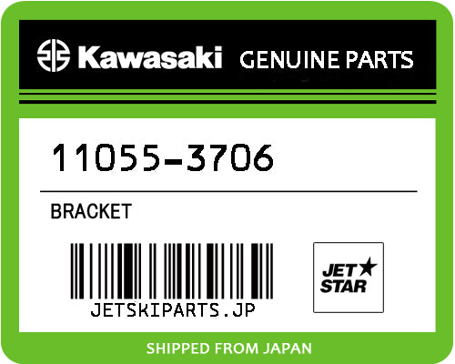 Kawasaki OEM BRACKET New #11055-3706