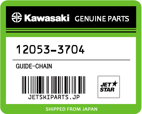 Kawasaki OEM GUIDE-CHAIN New #12053-3704
