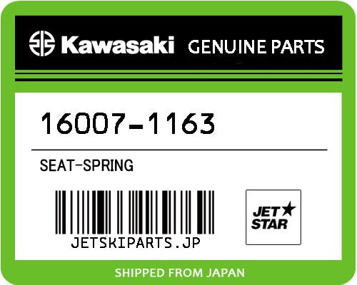 Kawasaki OEM SEAT-SPRING New #16007-1163