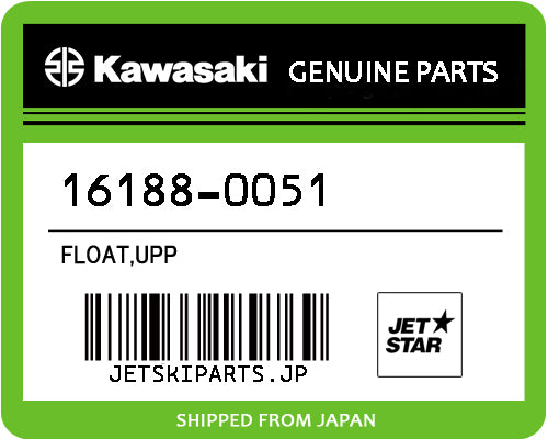 Kawasaki OEM FLOAT,UPP New #16188-0051