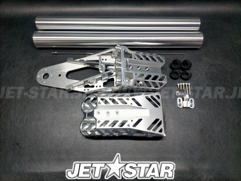 BILLET HANDLE POLE Type-H, Silver and Silver pipe