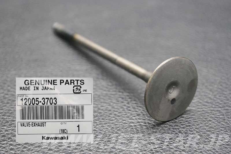 Kawasaki OEM VALVE-EXHAUST New #12005-3703