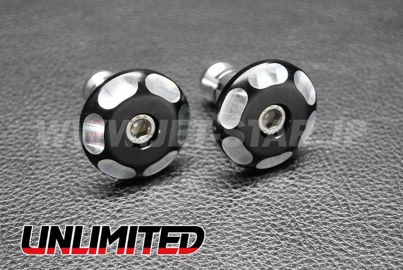 Aftermarket UNLIMITED GRIP END TYPE 2 UL026-2(BK) for Aftermarket Handle
