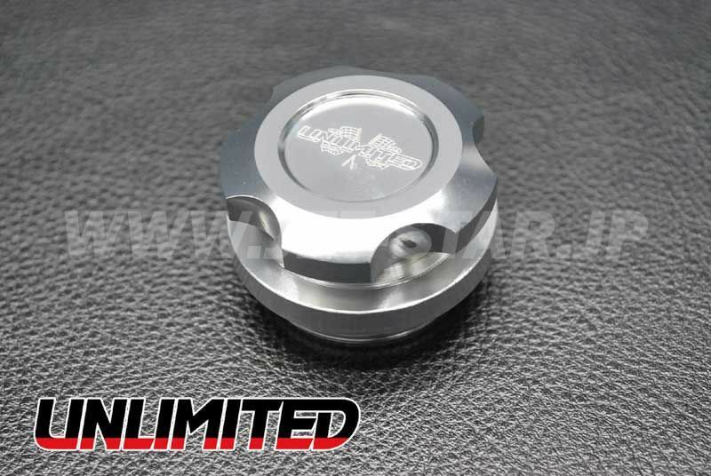 Aftermarket UNLIMITED BILLED OIL CAP UL043(SL) for 4-stroke Kawasaki Cam Cover