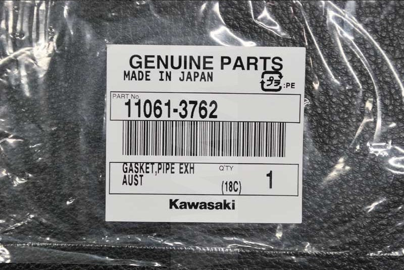 Kawasaki OEM GASKET,PIPE EXHAUST New #11061-3762