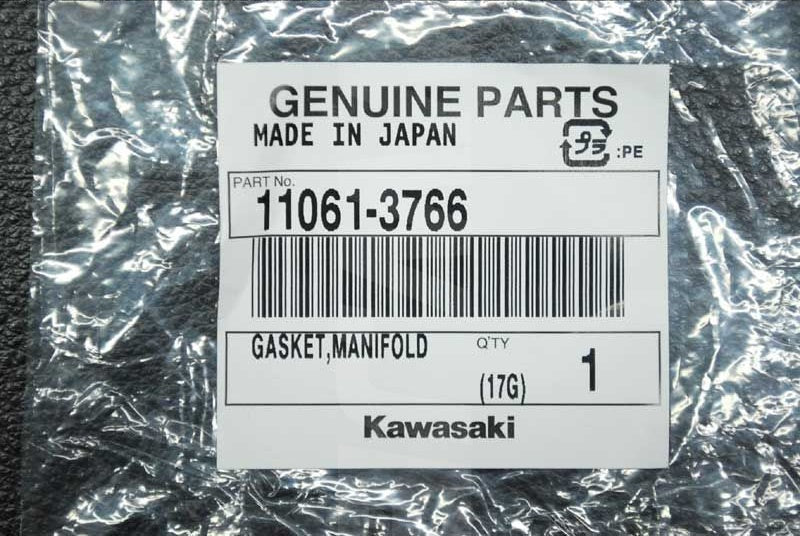 Kawasaki OEM GASKET,MANIFOLD New #11061-3766