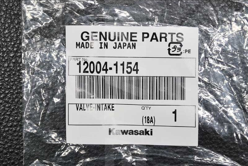 Kawasaki OEM VALVE-INTAKE New #12004-1154