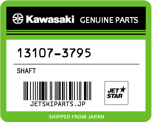 Kawasaki OEM SHAFT New #13107-3795