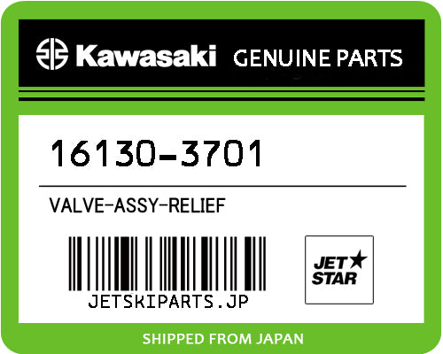 Kawasaki OEM VALVE-ASSY-RELIEF New #16130-3701