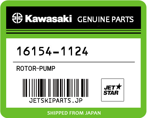 Kawasaki OEM ROTOR-PUMP New #16154-1124