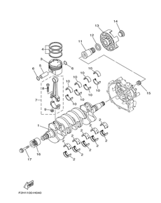 CRANKSHAFT &  PISTON
