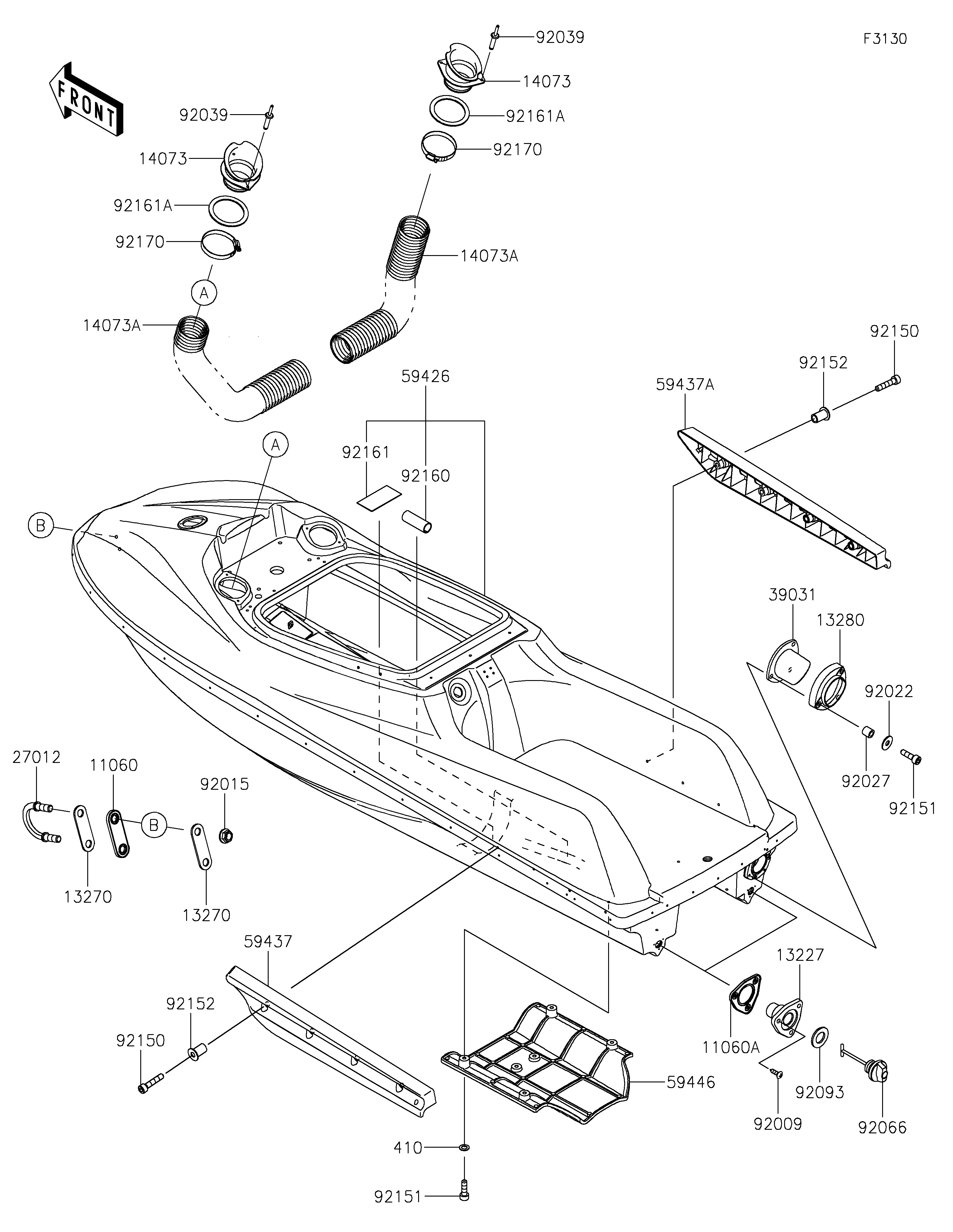 2024 SX-R 160 (JS1500ARFNN)-Hull