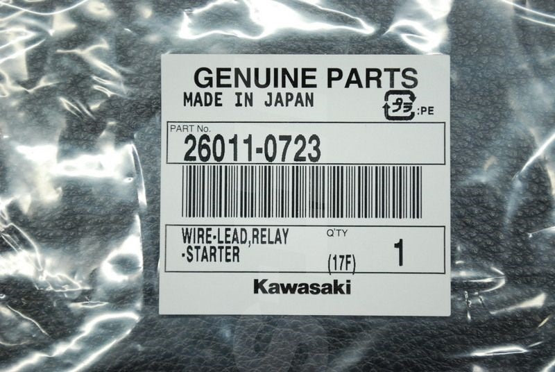 Kawasaki OEM WIRE-LEAD,RELAY-STARTER New #26011-0723