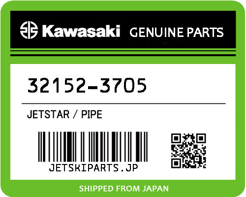 Kawasaki OEM PIPE New #32152-3705