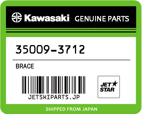 Kawasaki OEM BRACE New #35009-3712