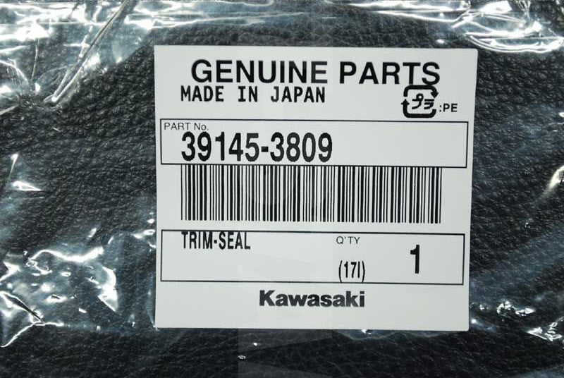 Kawasaki OEM TRIM-SEAL New #39145-3809