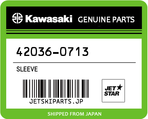 Kawasaki OEM SLEEVE New #42036-0713