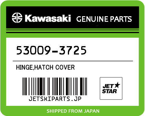 Kawasaki OEM HINGE,HATCH COVER New #53009-3725