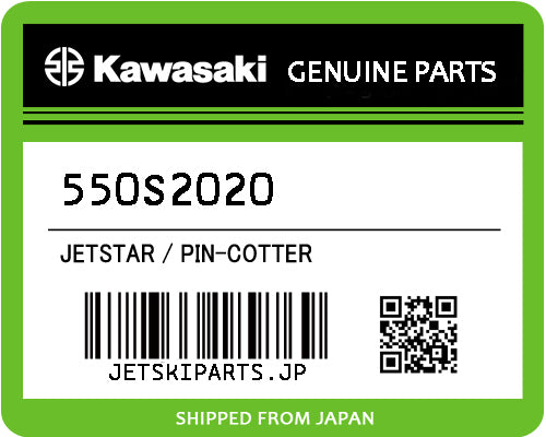 Kawasaki OEM PIN-COTTER New #550S2020