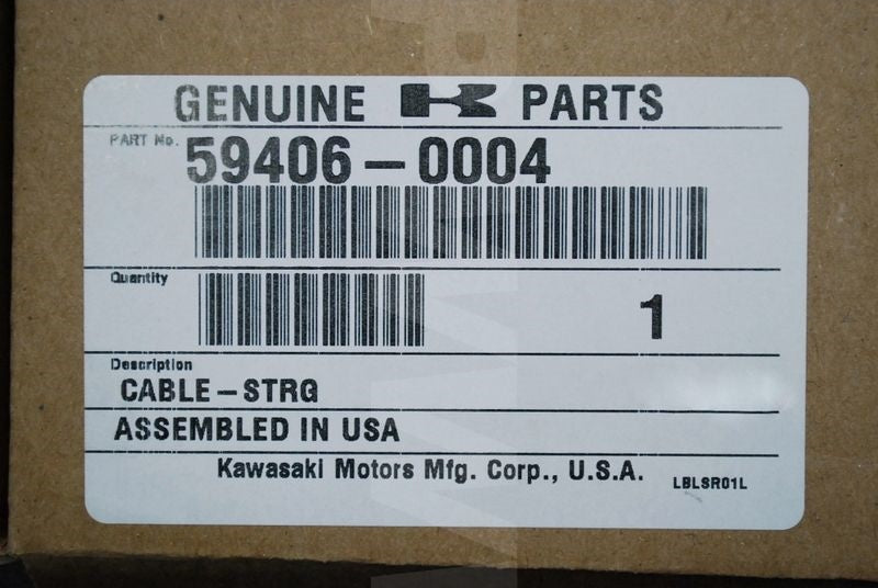 Kawasaki OEM CABLE-STRG,REVERSE New #59406-0004