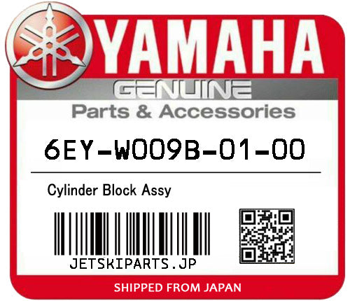 YAMAHA OEM CYLINDER BLOCK ASSY New #6EY-W009B-01-00