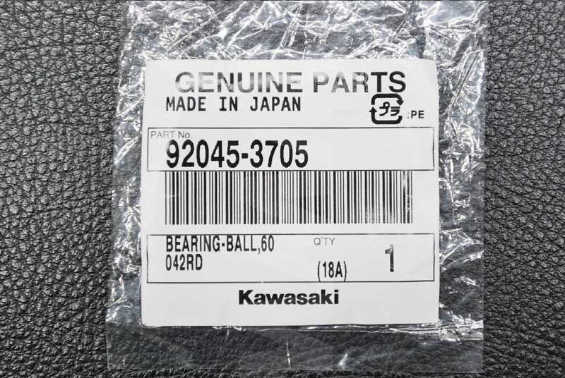 Kawasaki OEM BEARING-BALL New #92045-3705