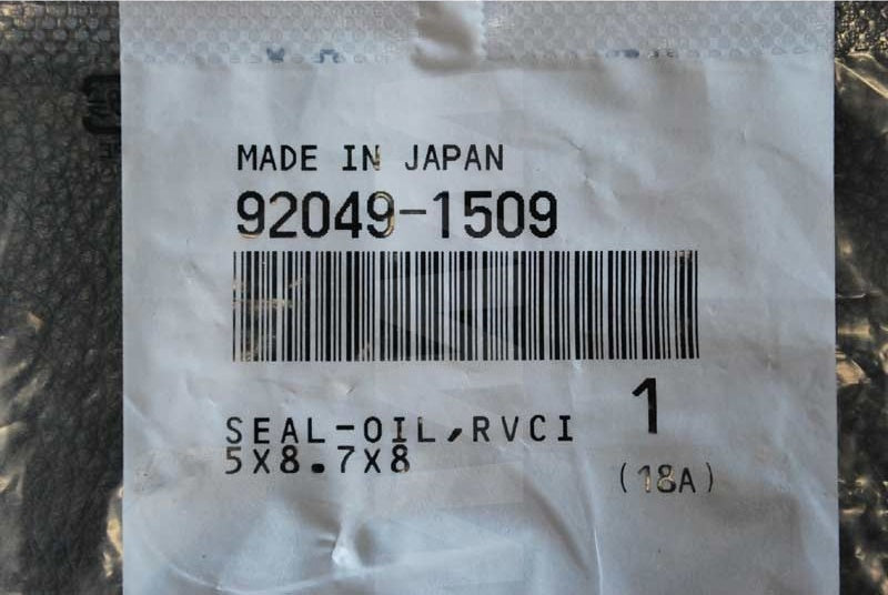 Kawasaki OEM SEAL-OIL New #92049-1509