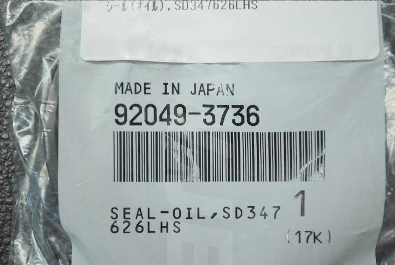 Kawasaki OEM SEAL-OIL New #92049-3736