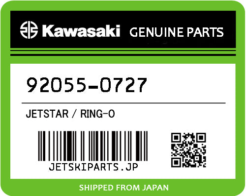 Kawasaki OEM RING-O New #92055-0727