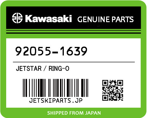 Kawasaki OEM RING-O New #92055-1639