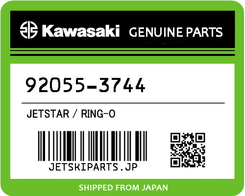 Kawasaki OEM RING-O New #92055-3744