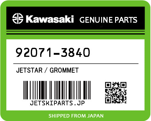 Kawasaki OEM GROMMET New #92071-3840