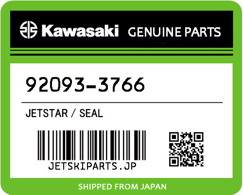 Kawasaki OEM SEAL New #92093-3766