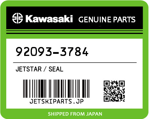Kawasaki OEM SEAL New #92093-3784
