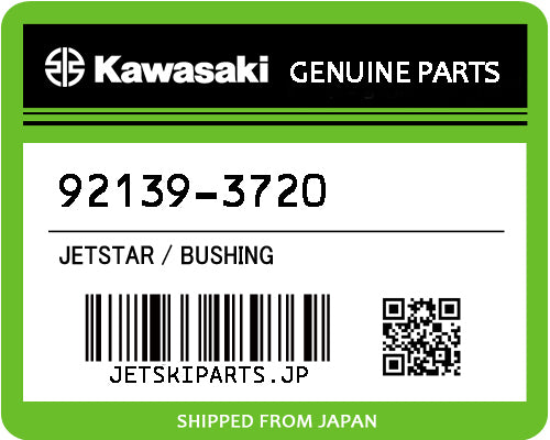 Kawasaki OEM BUSHING New #92139-3720