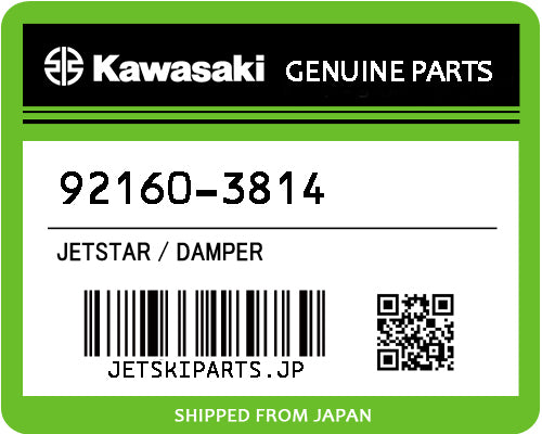 Kawasaki OEM DAMPER New #92160-3814