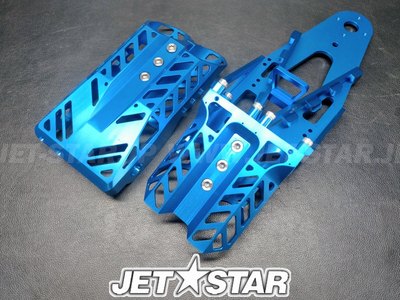 BILLET HANDLE POLE Assembly  Blue x Silver [JS-027771BL]