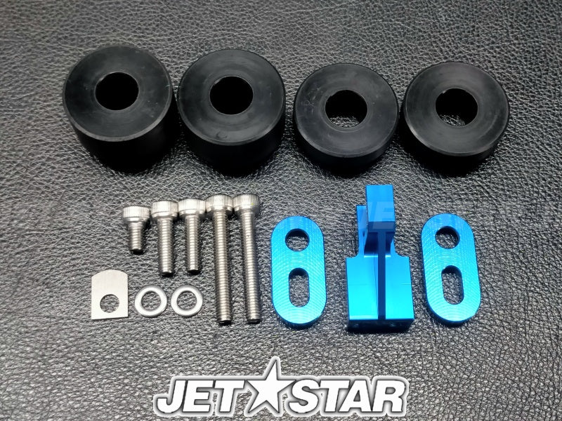 BILLET HANDLE POLE Assembly  Blue x Silver [JS-027771BL]