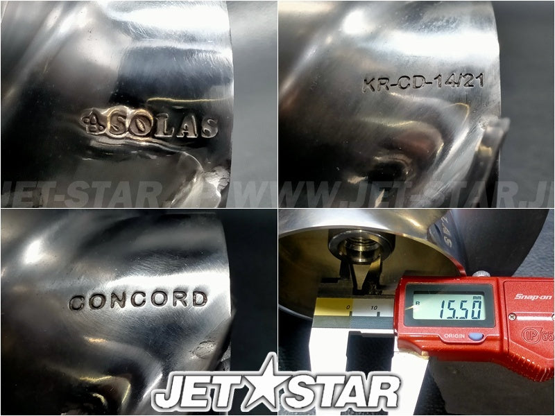Kawasaki SOLAS '13 Aftermarket IMPELLER (KR-CD-14/21) Used (WITH DEFECT) [K0550-27]