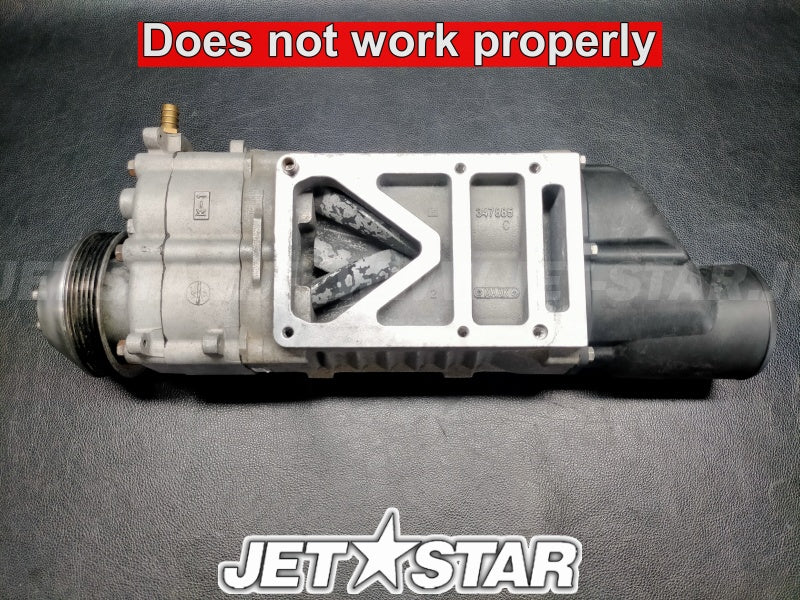Kawasaki ULTRA300X '13 OEM COMPRESSOR-AIR,SUPER CHARGER Used (15051-3704) (WITH DEFECT) [K0550-41]