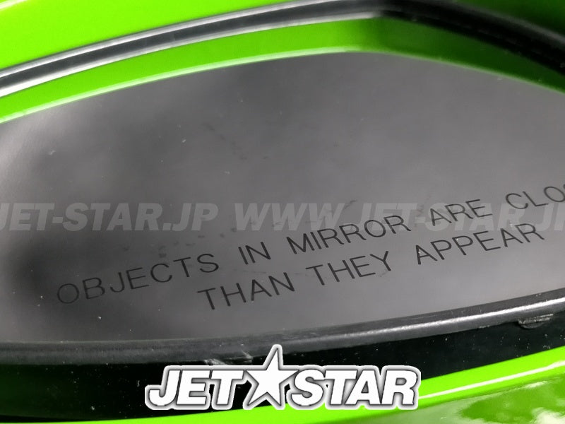 Kawasaki ULTRA260X '09 OEM MIRROR-ASSY,LH,L.GREEN Used (56001-3725-777) (WITH DEFECT) [K1094-26]
