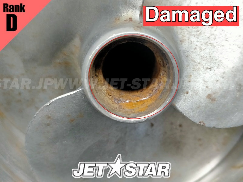 Kawasaki STX-15F '05 OEM VANE-GUIDE Used (59496-3756/13107-3752/92045-3740) (with defect) [K6145-18]
