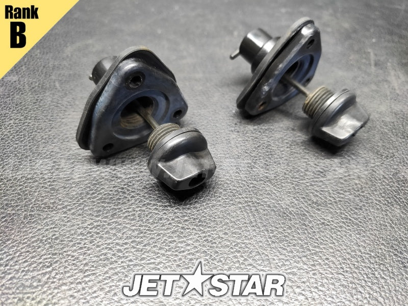 Kawasaki STX-15F '05 OEM HOUSING,DRAIN PLUG,F.BLACK Used (13227-3721-6Z/92066-3783-6Z/92093-3720) [K6145-23]