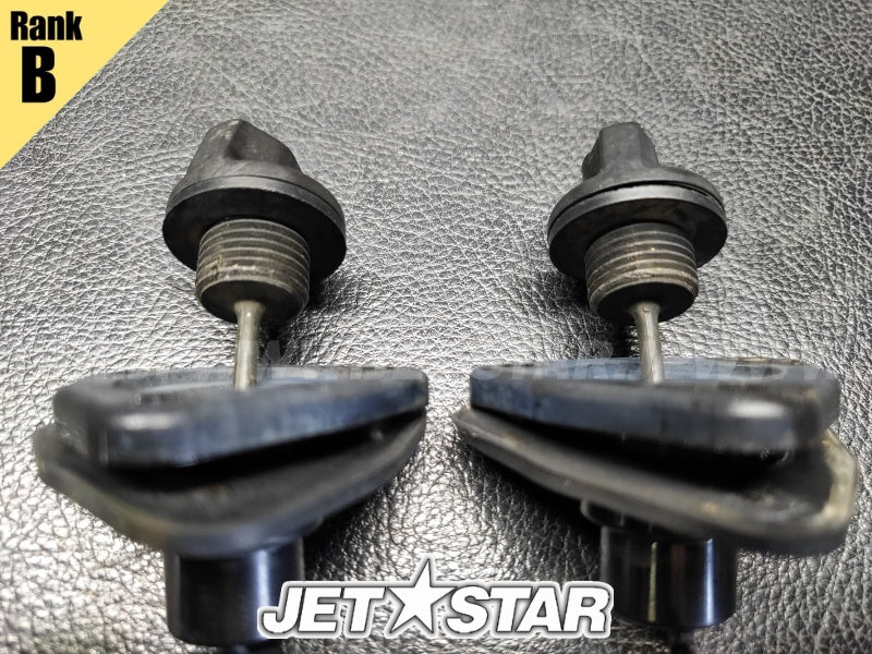 Kawasaki STX-15F '05 OEM HOUSING,DRAIN PLUG,F.BLACK Used (13227-3721-6Z/92066-3783-6Z/92093-3720) [K6145-23]
