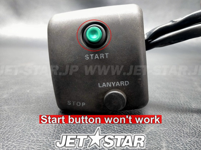 Kawasaki ULTRA150 '99 OEM SWITCH-COMP,STOPSTART Used (13151-3749-6Z) (WITH DEFECT) [K7837-05]