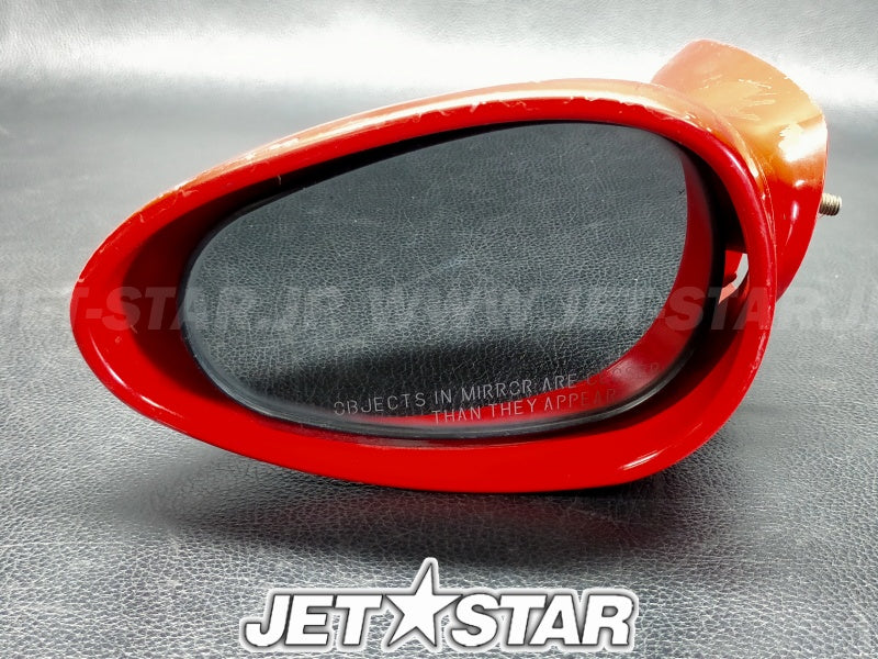 Kawasaki ULTRA150 '99 OEM MIRROR-ASSY,LH,S.RED Used (56001-3713-H1) (WITH DEFECT) [K7837-10]