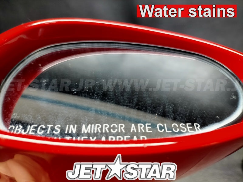 Kawasaki ULTRA150 '99 OEM MIRROR-ASSY,RH,S.RED Used (56001-3714-H1) (WITH DEFECT) [K7837-11]