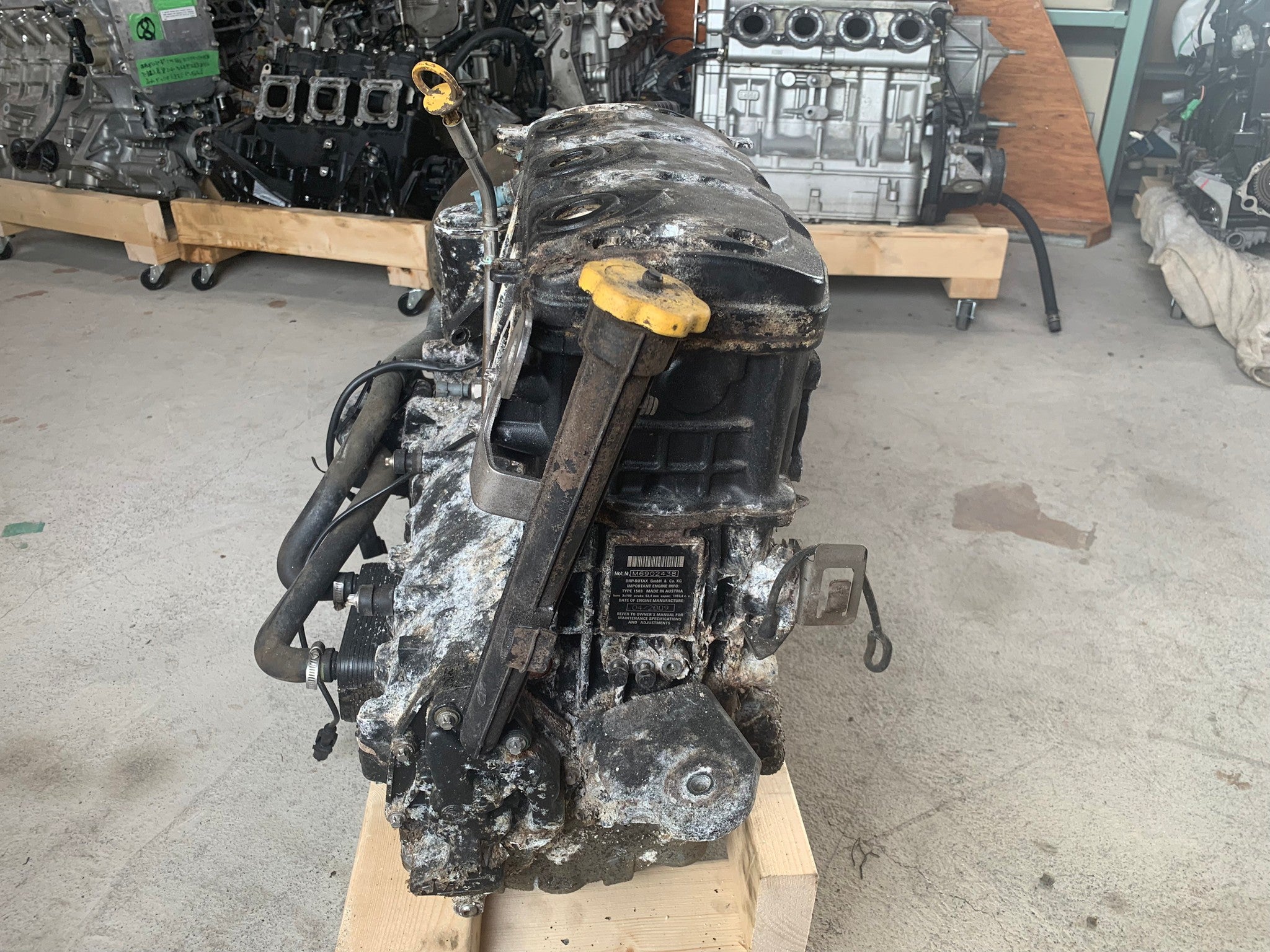 SEADOO RXT IS 255 '09 OEM ENGINE  (WITH DEFECT) Used [S5034-00]