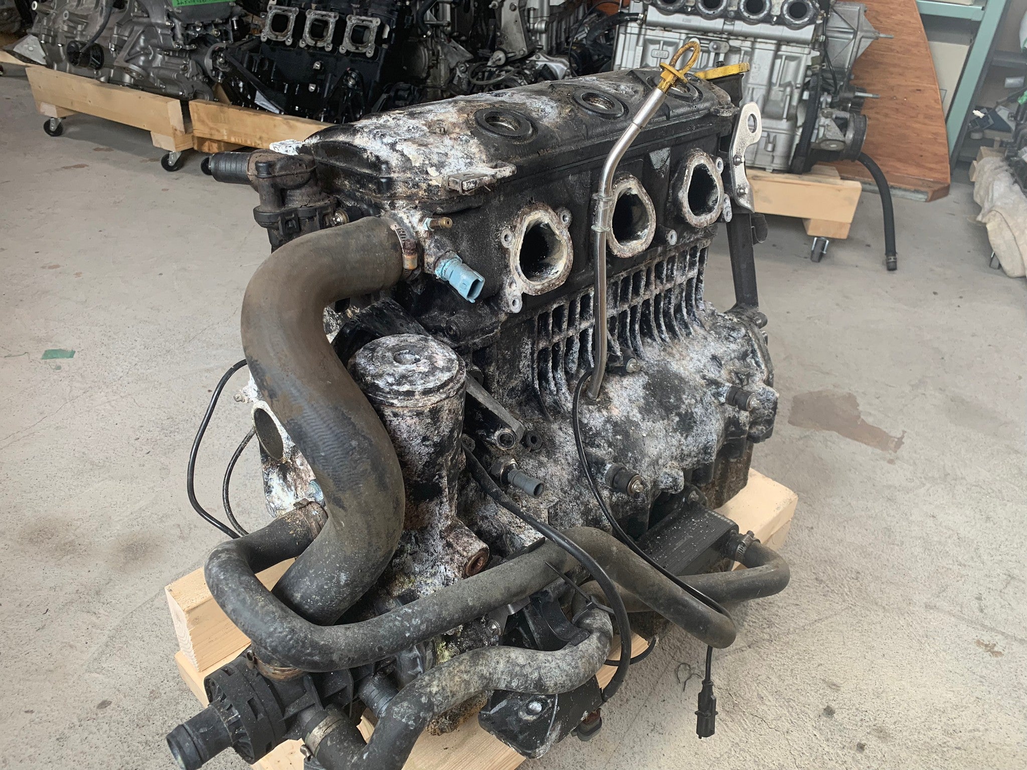 SEADOO RXT IS 255 '09 OEM ENGINE  (WITH DEFECT) Used [S5034-00]