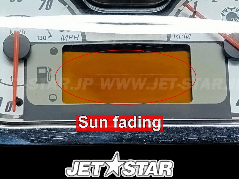 SEADOO GTX 4-TEC LTD '05 OEM LCD INFO GAUGE Used (278002034) (WITH DEFECT) [S5908-08]